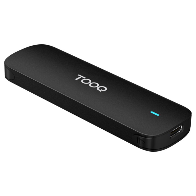 TooQ Caja Externa para SSD M.2 NVMe, Negro