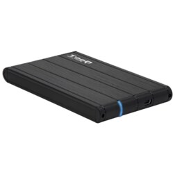 TooQ TQE-2530B caja para disco duro externo Caja de disco duro (HDD) Negro 2.5"