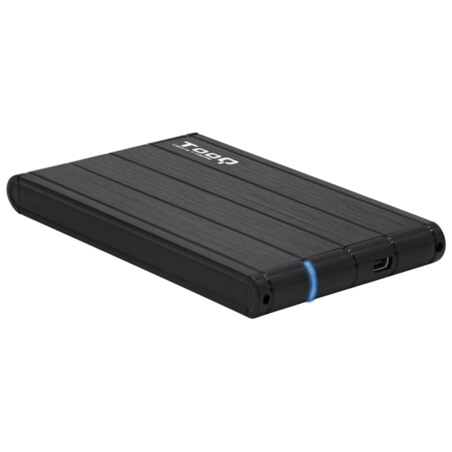 TooQ TQE-2530B caja para disco duro externo Caja de disco duro (HDD) Negro 2.5"