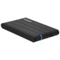 TooQ TQE-2530B caja para disco duro externo Caja de disco duro (HDD) Negro 2.5"