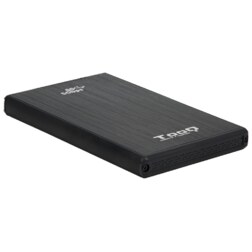 TooQ TQE-2522B caja para disco duro externo Caja de disco duro (HDD) Negro 2.5"