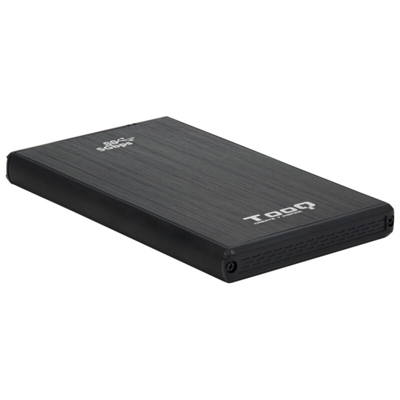 TooQ TQE-2522B caja para disco duro externo Caja de disco duro (HDD) Negro 2.5"
