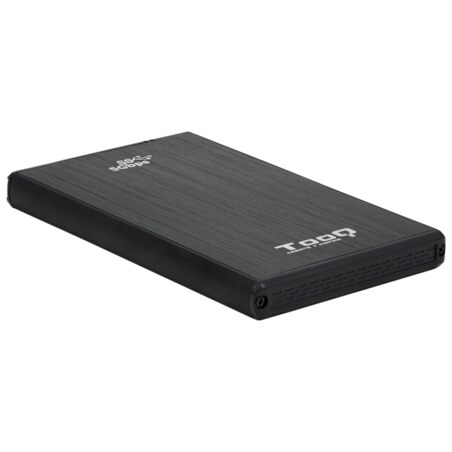 TooQ TQE-2522B caja para disco duro externo Caja de disco duro (HDD) Negro 2.5"