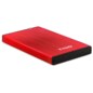 TooQ TQE-2527R caja para disco duro externo Caja de disco duro (HDD) Negro, Rojo 2.5"