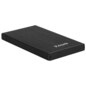 TooQ TQE-2527B caja para disco duro externo Caja de disco duro (HDD) Negro 2.5"