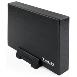 TooQ TQE-3527B caja para disco duro externo Caja de disco duro (HDD) Negro 3.5"