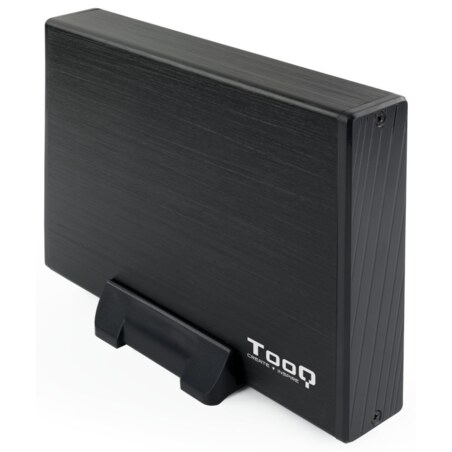 TooQ TQE-3527B caja para disco duro externo Caja de disco duro (HDD) Negro 3.5"