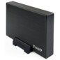 TooQ TQE-3527B caja para disco duro externo Caja de disco duro (HDD) Negro 3.5"