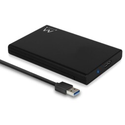 Ewent EW7044 caja para disco duro externo Carcasa de disco duro/SSD Negro 2.5"