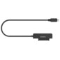 AISENS Adaptador SATA a USB-C USB3.0/USB3.1 Gen1 para Discos Duros 2.5?, Negro
