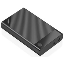 AISENS ASE-3529B caja para disco duro externo Caja de disco duro (HDD) Negro 3.5"