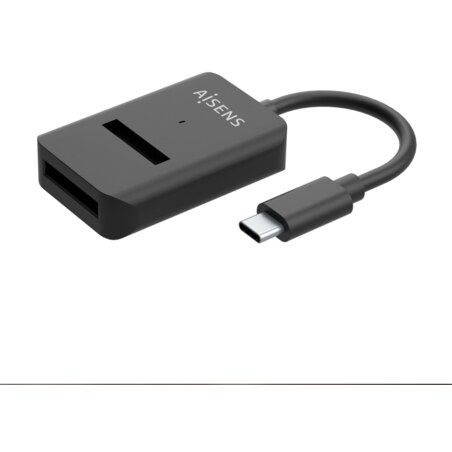 AISENS USB-C Dock M.2 (NGFF) ASUC-M2D011-BK SATA/NVMe A USB3.1 Gen2, Negra