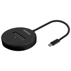 AISENS USB-C Dock M.2 (NGFF) ASUC-M2D013-BK SATA/NVMe A USB3.1 Gen2, Negra