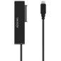 AISENS Adaptador ASE-35C02B SATA a USB-C USB 3.0/USB3.1 GEN1 para Discos Duros 2.5" y 3.5" con Alimentador, Negro