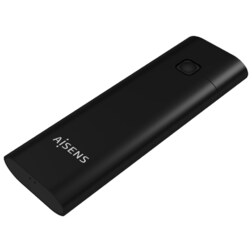 AISENS Caja Externa M.2 (NGFF) ASM2-020B NVMe a USB3.2 GEN2, Negra