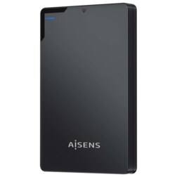 AISENS Caja Externa 2,5? 9.5mm SATA a USB 3.0/USB3.1 Gen1, Negra
