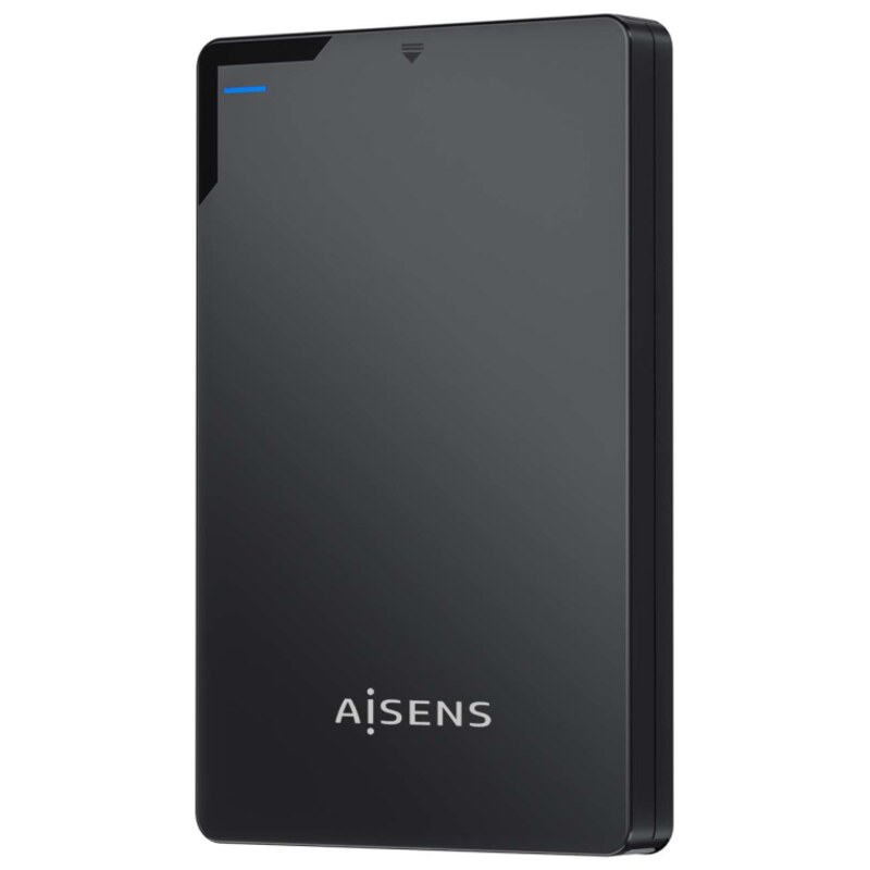 AISENS Caja Externa 2,5? 9.5mm SATA a USB 3.0/USB3.1 Gen1, Negra