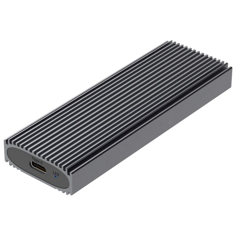 AISENS Caja Externa M.2 (NGFF) ASM2-023GR NVMe A USB3.2 Gen2, Gris