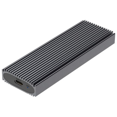 AISENS Caja Externa M.2 (NGFF) ASM2-023GR NVMe A USB3.2 Gen2, Gris