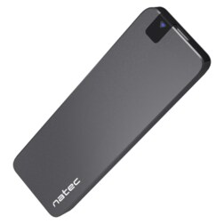NATEC Rhino M.2 NVME Caja externa para unidad de estado sólido (SSD) Negro