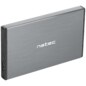 NATEC Rhino GO Carcasa de disco duro/SSD Gris 2.5"