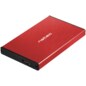 NATEC Rhino GO Carcasa de disco duro/SSD Rojo 2.5"