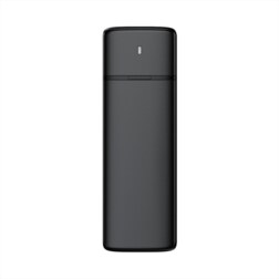 AISENS Caja Externa M.2 (NGFF) ASM2-001B SATA/NVME a USB3.1/USB3.2 Gen2, Negra