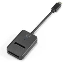 Ewent EW7066 base de conexión para disco duro USB 3.2 Gen 1 (3.1 Gen 1) Type-C Negro