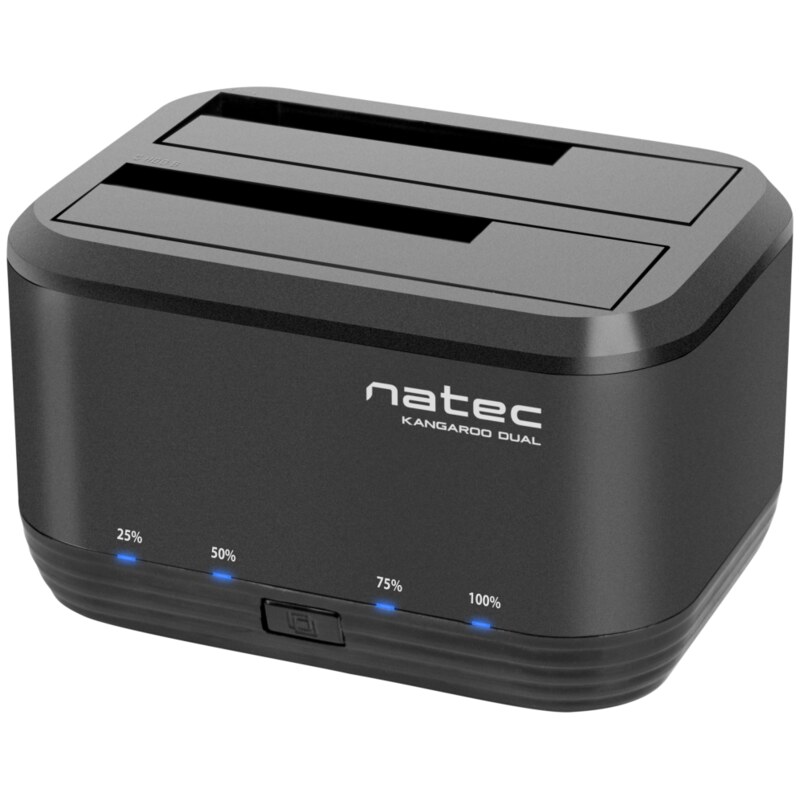 NATEC Kangaroo Dual USB 3.2 Gen 1 (3.1 Gen 1) Type-A Negro