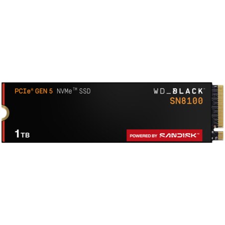 Western Digital Black WD_BLACK SN8100 NVMe 1 TB M.2 PCI Express 5.0 TLC 3D NAND
