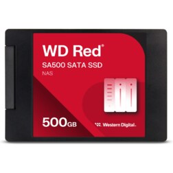 Western Digital Red WD SA500 500 GB 2.5" Serial ATA III 3D NAND