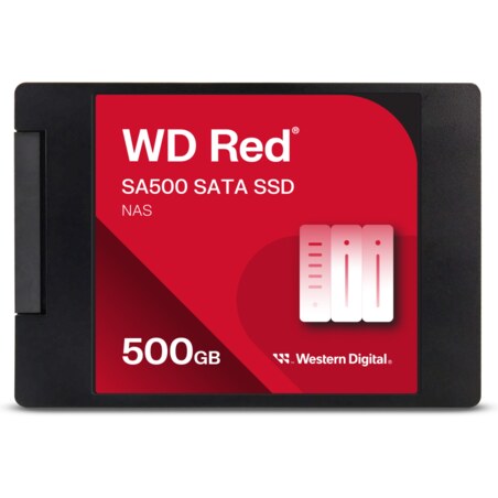 Western Digital Red WD SA500 500 GB 2.5" Serial ATA III 3D NAND