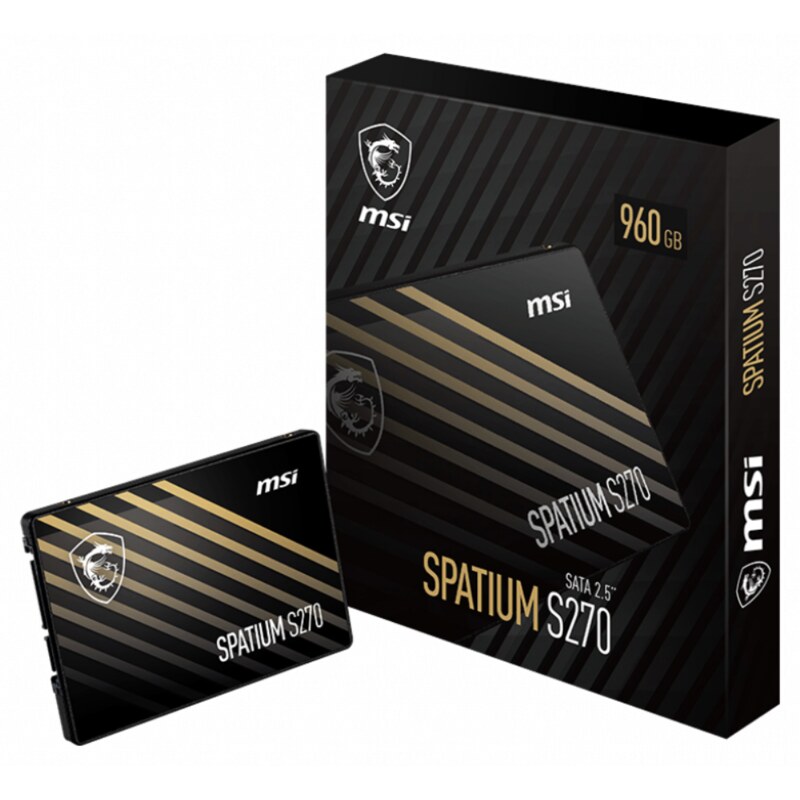 MSI Spatium S270 SATA 2.5 240GB 2.5" Serial ATA III 3D NAND