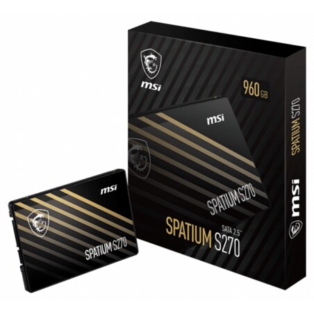 MSI Spatium S270 SATA 2.5 240GB 2.5" Serial ATA III 3D NAND