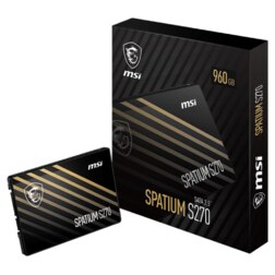MSI Spatium S270 SATA 2.5 960GB 2.5" Serial ATA III 3D NAND