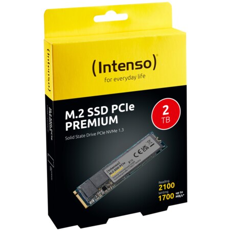Intenso Premium 2 TB M.2 PCI Express 3.0 NVMe 3D NAND