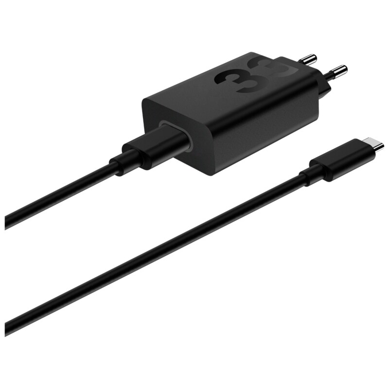 Motorola TurboPower 33W EU Universal Negro Corriente alterna Carga rápida Interior