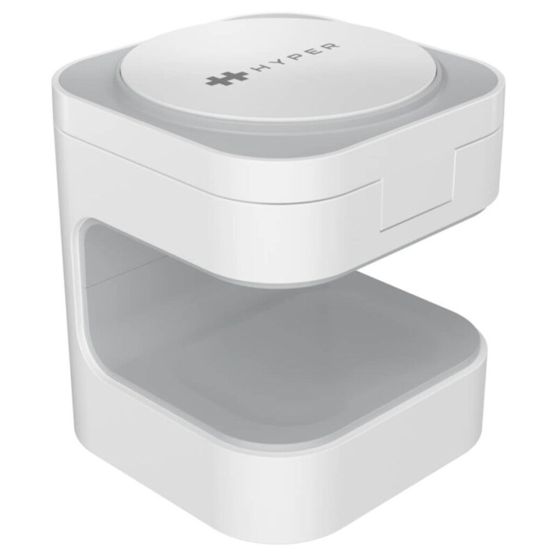 Targus HJ3320WHGL cargador de dispositivo móvil Auriculares, Smartphone, Reloj inteligente Blanco USB Cargador inalámbrico Carga