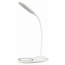 Gembird TA-WPC10-LED-01-W cargador de dispositivo móvil Smartphone Blanco CC Cargador inalámbrico Interior