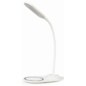 Gembird TA-WPC10-LED-01-W cargador de dispositivo móvil Smartphone Blanco CC Cargador inalámbrico Interior