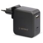 Gembird NPA-PD60-01 cargador de dispositivo móvil Portátil, Smartphone Negro Corriente alterna Interior
