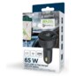 Gembird TA-UC-AC2PD65LCD-CAR-01 cargador de dispositivo móvil Universal Negro Encendedor de cigarrillos Carga rápida Auto