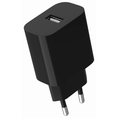 Gembird TA-UC-1A12-01-BK cargador de dispositivo móvil Universal Negro Corriente alterna Interior