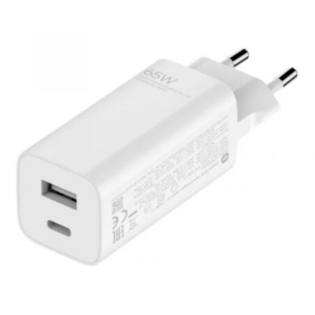 Xiaomi BHR5515GL cargador de dispositivo móvil Portátil, Consola de juegos portátil, Smartphone, Tableta Blanco Corriente altern