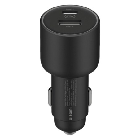 Xiaomi 43907 cargador de dispositivo móvil Universal Negro Encendedor de cigarrillos Auto