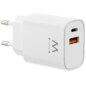 Ewent EW1326 cargador de dispositivo móvil Universal Blanco Corriente alterna Carga rápida Interior