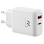 Ewent EW1329 cargador de dispositivo móvil Universal Blanco Corriente alterna Carga rápida Interior