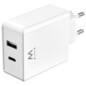 Ewent EW1328 cargador de dispositivo móvil Universal Blanco Corriente alterna Carga rápida Interior