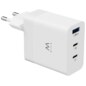 Ewent EW1323 cargador de dispositivo móvil Universal Blanco Corriente alterna Carga rápida Interior