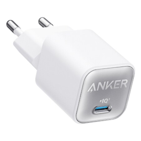 Anker 511 Nano 3 Universal Blanco Corriente alterna Carga rápida Interior